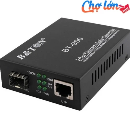 Bộ Chuyển Đổi Quang Điện 1 Sợi Quang GT-950 (10/100M) 